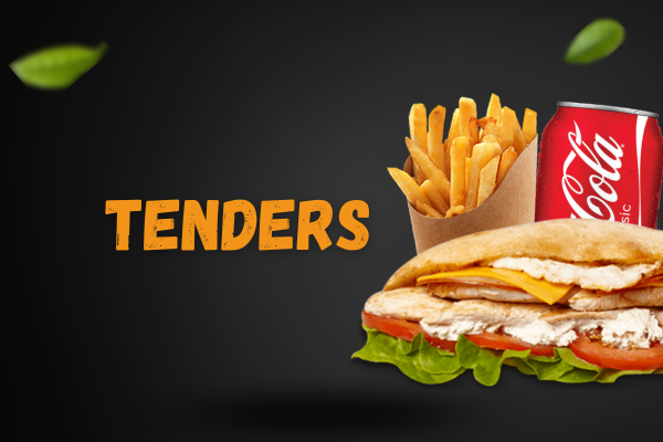 sandwichs chauds TENDERS