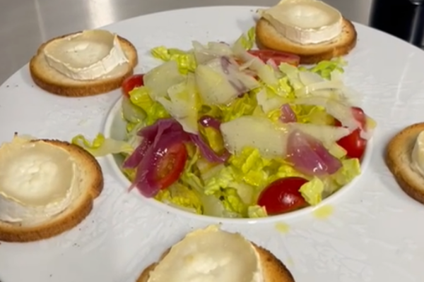 salades Chèvre chaud