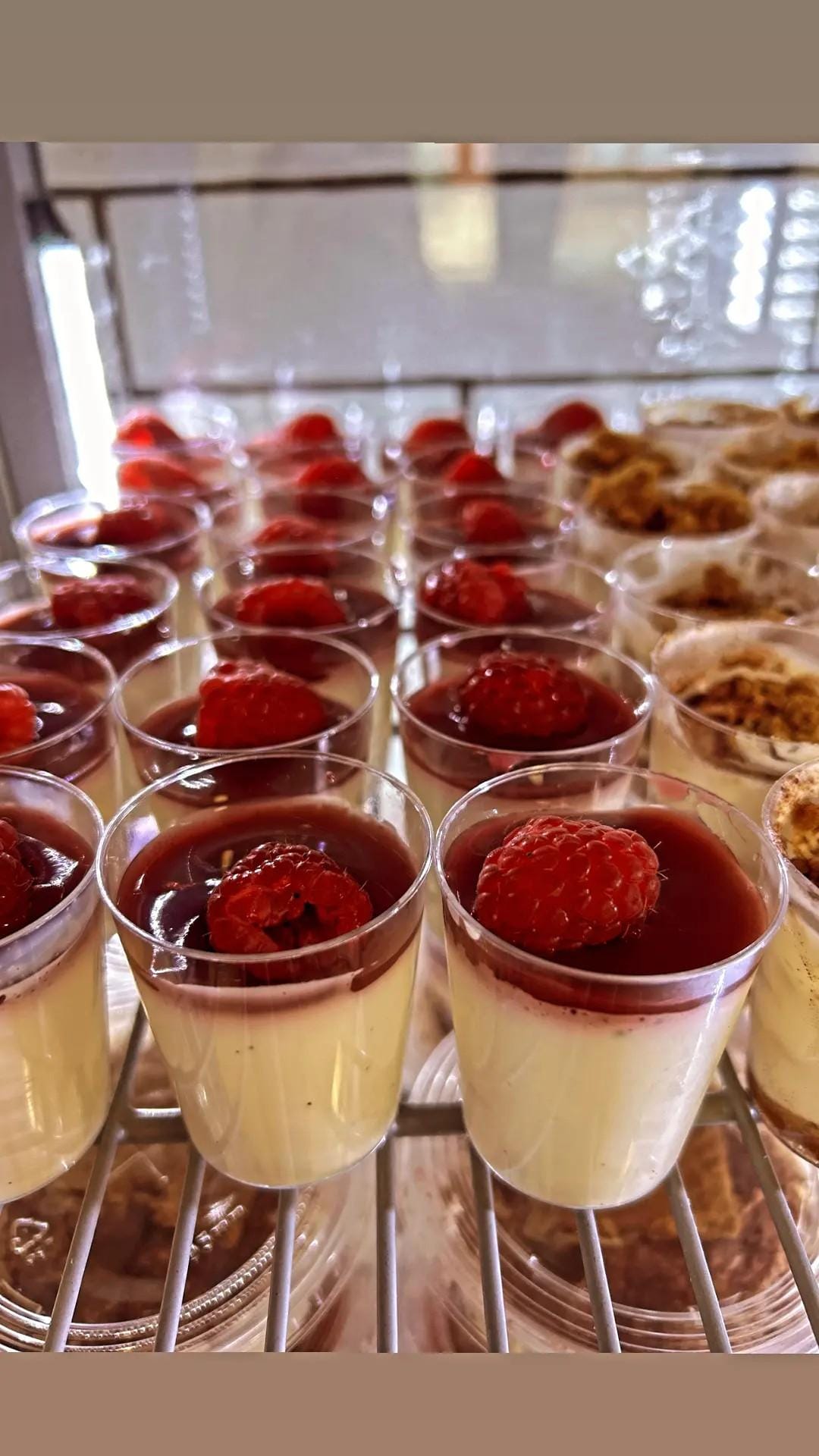 desserts Panna Cotta aux fruits rouges